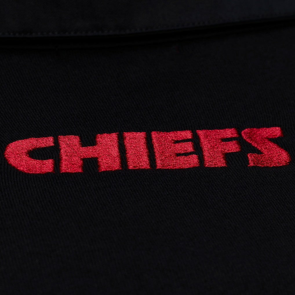 Kansas City Chiefs Women's Cropped Long Sleeve Rugby Polo | NFL Sale