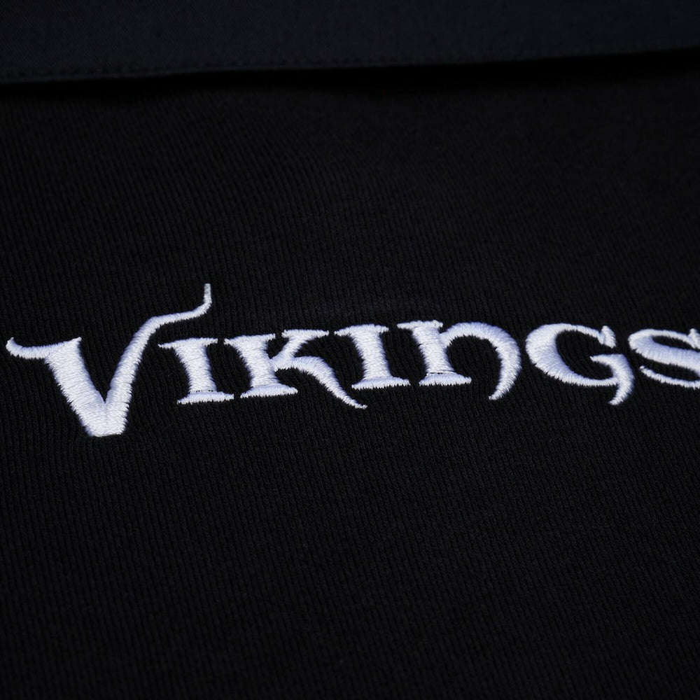 Minnesota Vikings Women's Cropped Long Sleeve Rugby Polo | NFL Hot