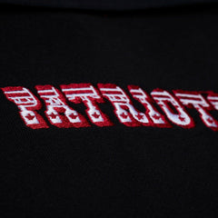 New England Patriots Women's Throwback Cropped Long Sleeve Rugby Polo | NFL US