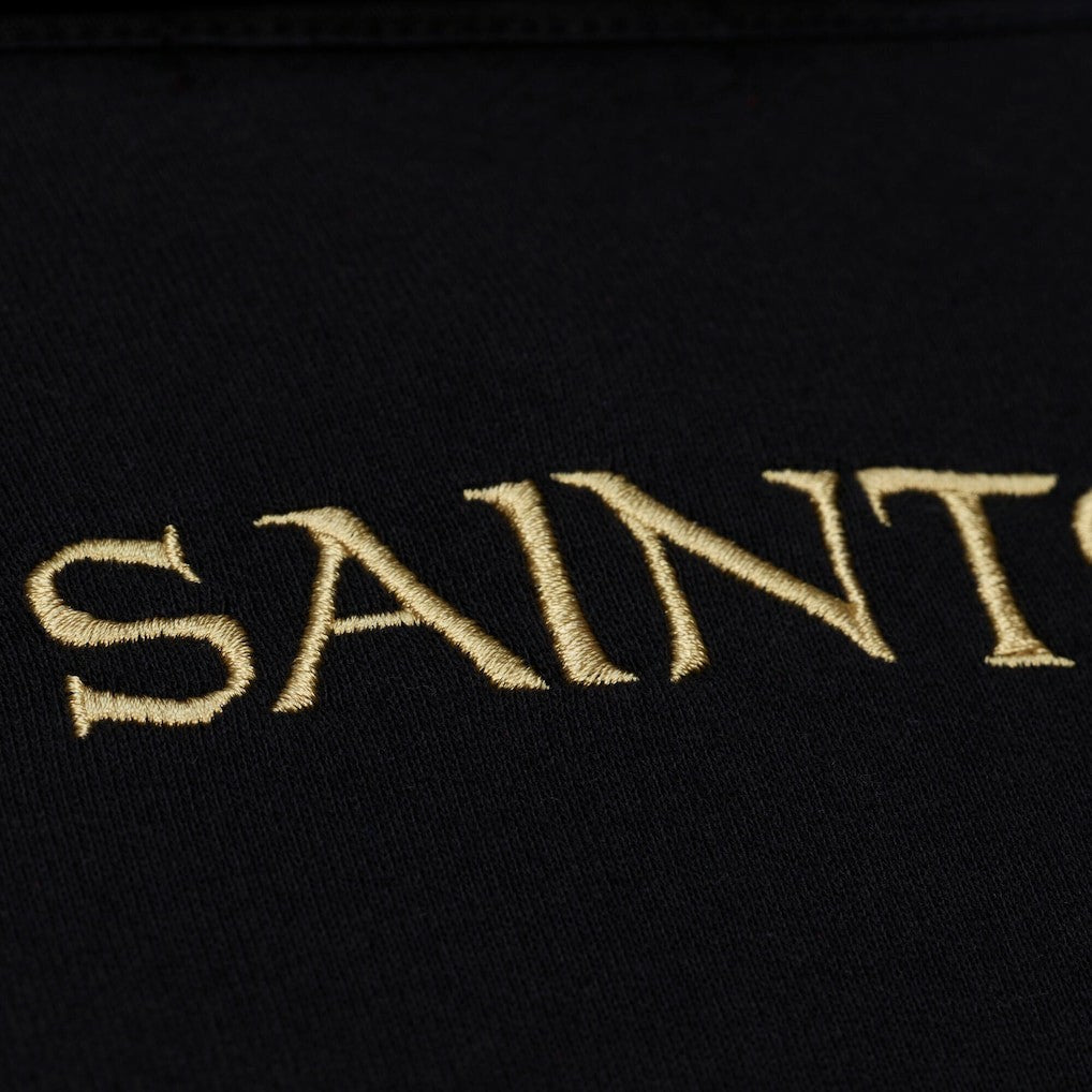 New Orleans Saints Women's Cropped Long Sleeve Rugby Polo | NFL Sale