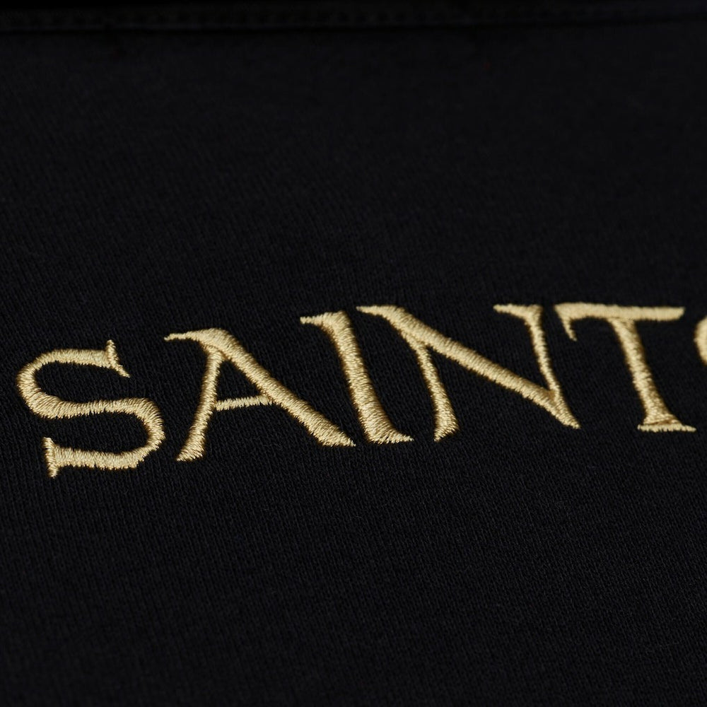 New Orleans Saints Women's Cropped Long Sleeve Rugby Polo | NFL Sale