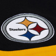 Pittsburgh Steelers Women's Cropped Long Sleeve Rugby Polo | NFL New