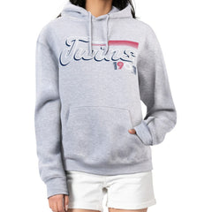 Minnesota Twins Starter Women's Groovy Script Team Fleece Pullover Hoodie - MLB Hoodies