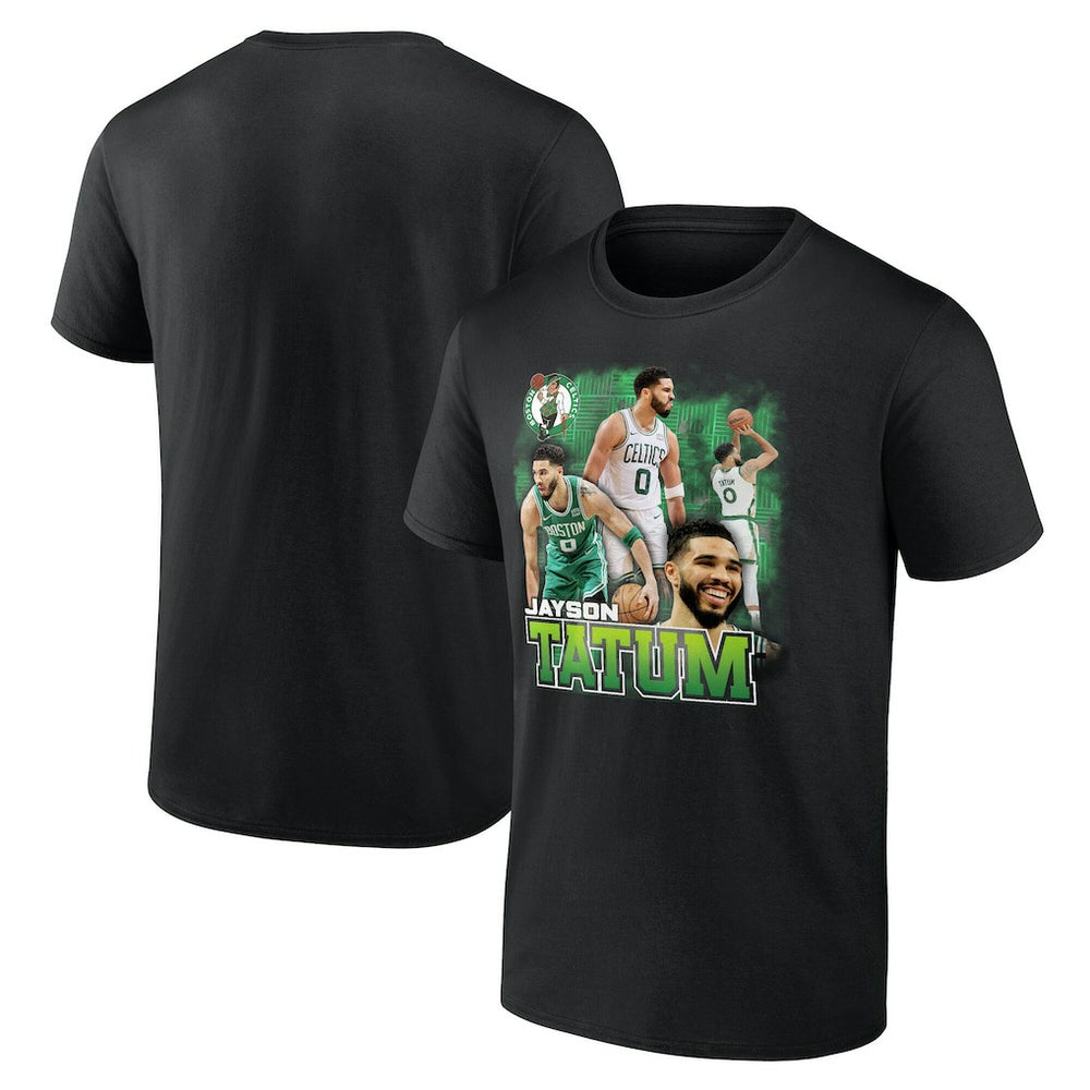 Black Jayson Tatum Boston Celtics Notorious 3.0 Player T-Shirt | NBA