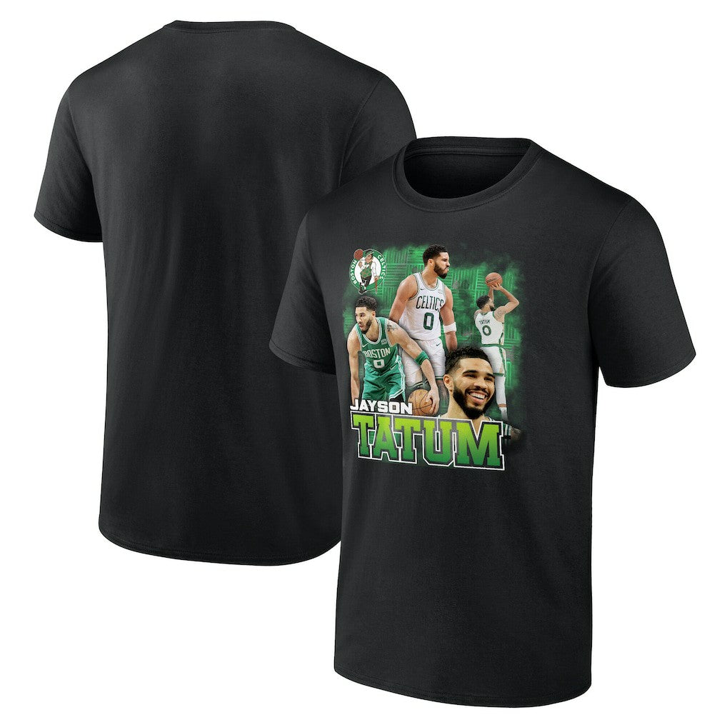Black Jayson Tatum Boston Celtics Notorious 3.0 Player T-Shirt | NBA