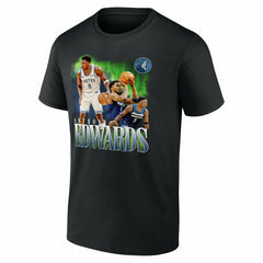 Black Anthony Edwards Minnesota Timberwolves Notorious 3.0 Player T-Shirt | NBA