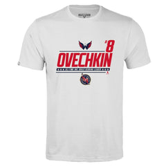Alexander Ovechkin Washington Capitals Levelwear NHL All-Time Leading Goal Scorer Milestone Name & Number Richmond T-Shirt -  NHL T-shirts
