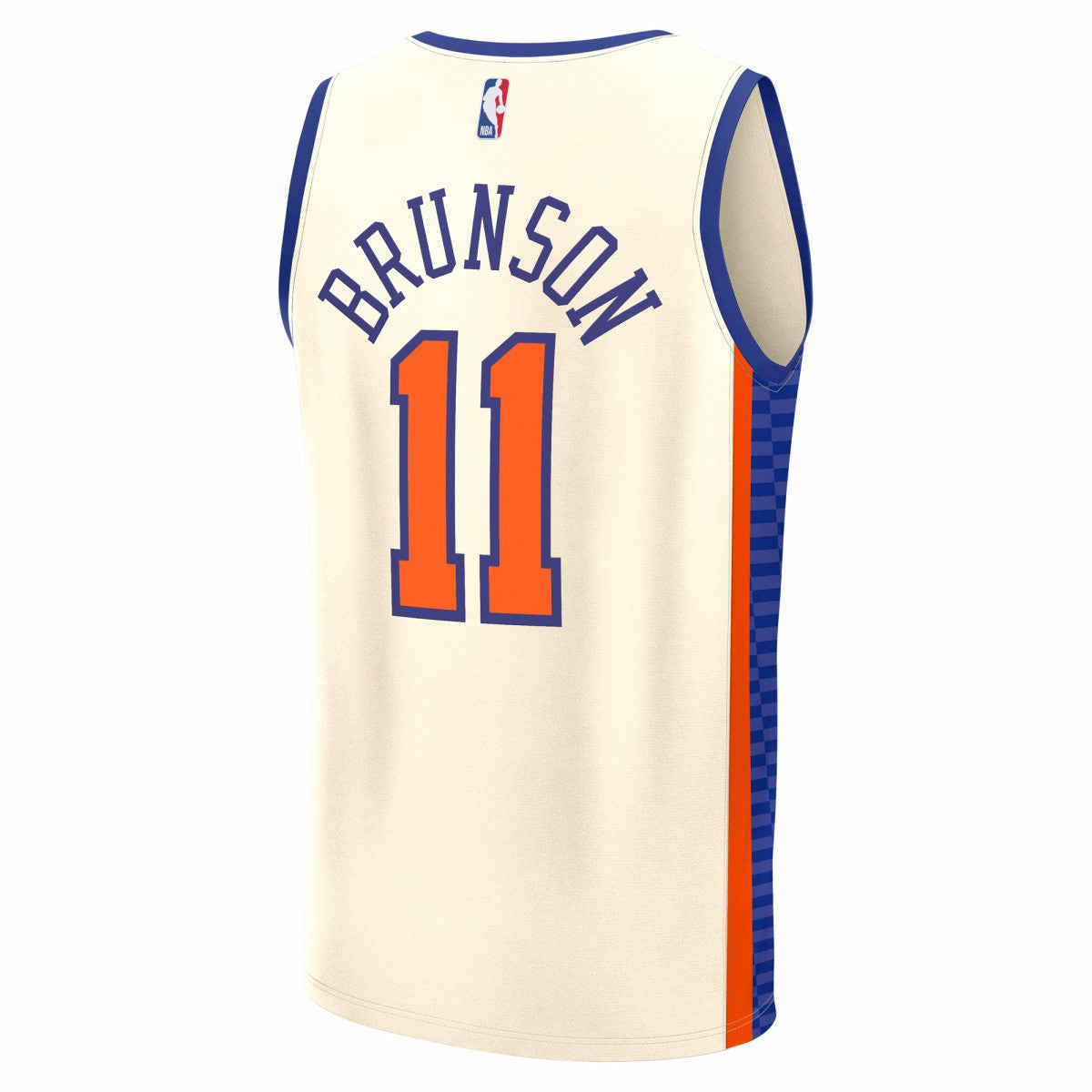 Cream Jalen Brunson New York Knicks 2025/26 City Edition Fast Break Jersey | NBA