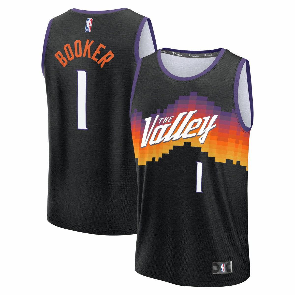 Black Devin Booker Phoenix Suns 2025/26 City Edition Fast Break Jersey | NBA