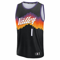 Black Devin Booker Phoenix Suns 2025/26 City Edition Fast Break Jersey | NBA