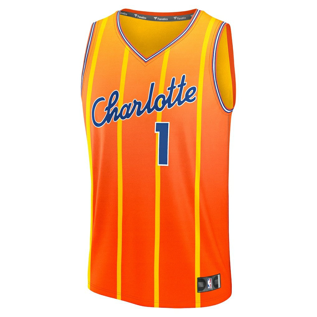 Orange LaMelo Ball Charlotte Hornets 2025/26 City Edition Fast Break Jersey | NBA