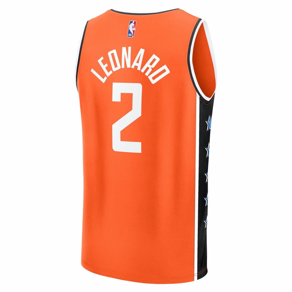 Orange Kawhi Leonard LA Clippers 2025/26 City Edition Fast Break Jersey | NBA