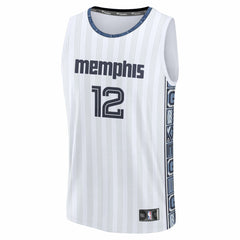 White Ja Morant Memphis Grizzlies 2025/26 City Edition Fast Break Jersey | NBA