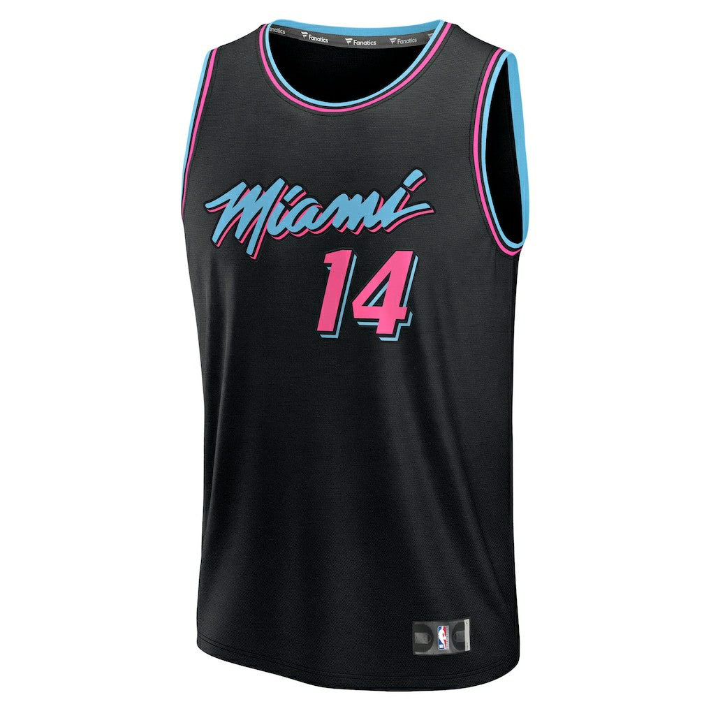 Black Tyler Herro Miami Heat Youth 2025/26 City Edition Fast Break Jersey | NBA