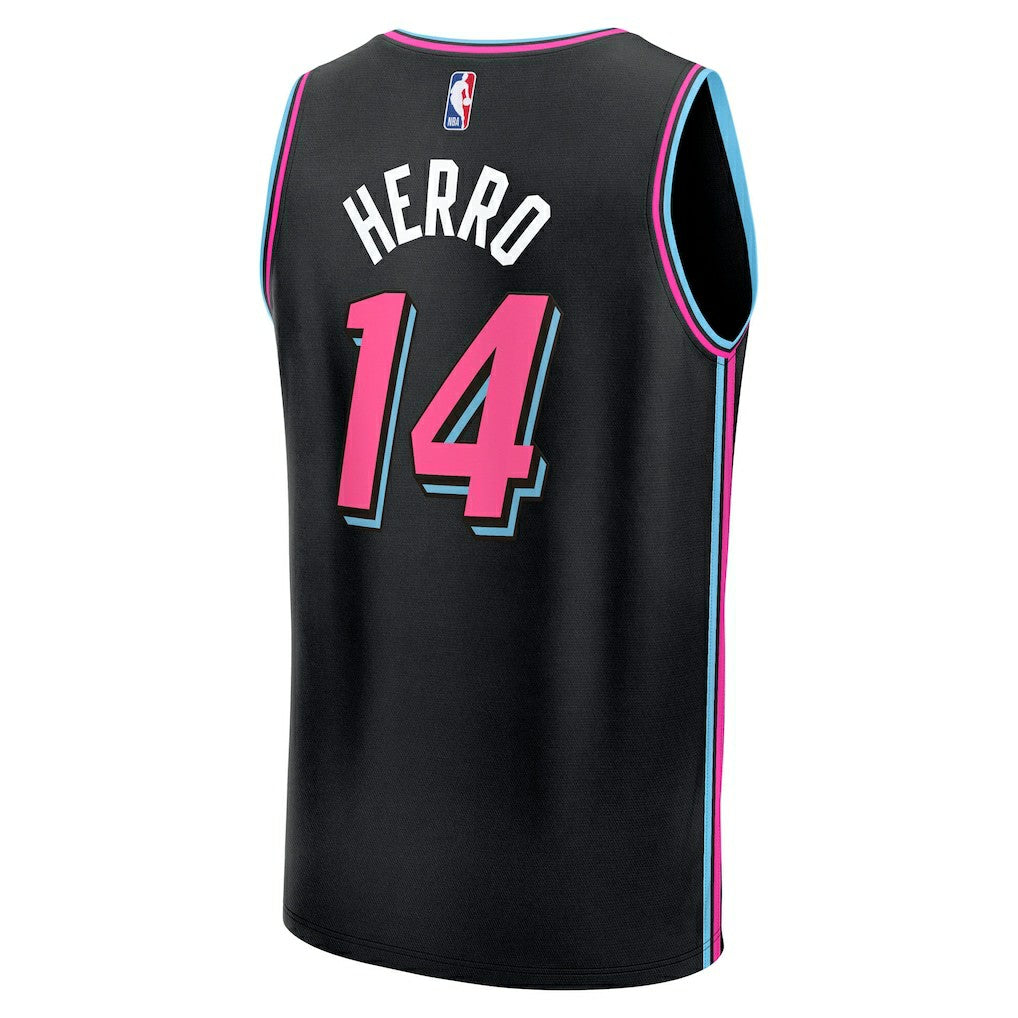 Black Tyler Herro Miami Heat Youth 2025/26 City Edition Fast Break Jersey | NBA