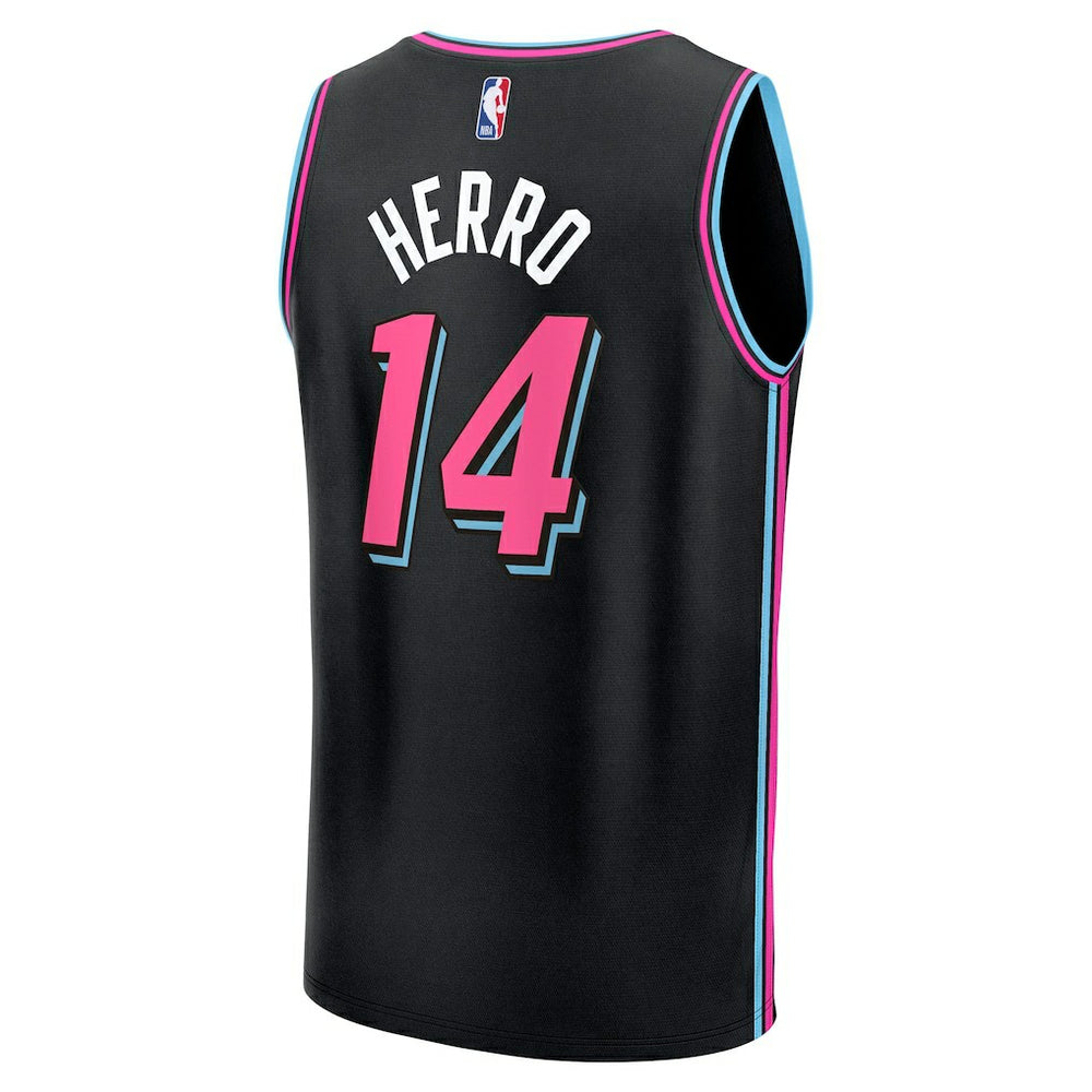 Black Tyler Herro Miami Heat Youth 2025/26 City Edition Fast Break Jersey | NBA