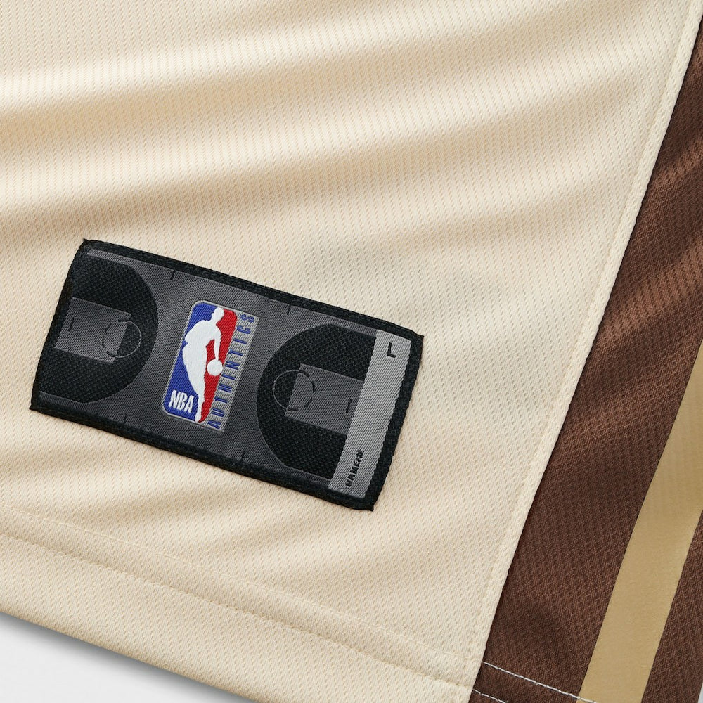 Tan Stephen Curry Golden State Warriors Youth 2025/26 City Edition Fast Break Jersey sale | NBA