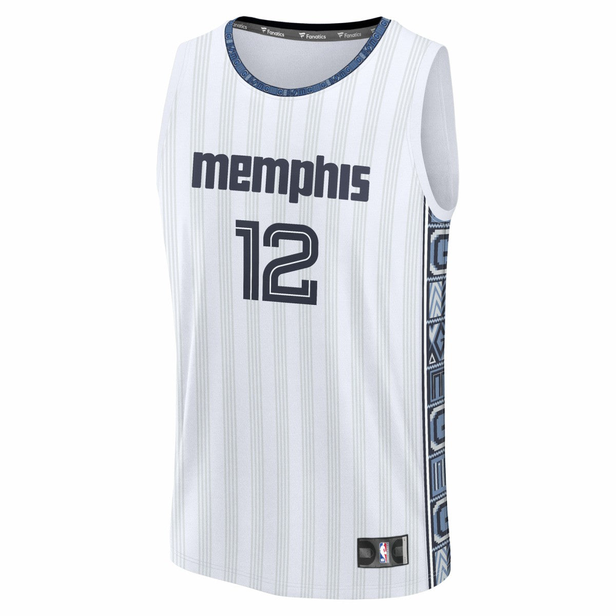 White Ja Morant Memphis Grizzlies Youth 2025/26 City Edition Fast Break Jersey | NBA