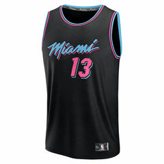 Black Bam Adebayo Miami Heat Youth 2025/26 City Edition Fast Break Jersey | NBA