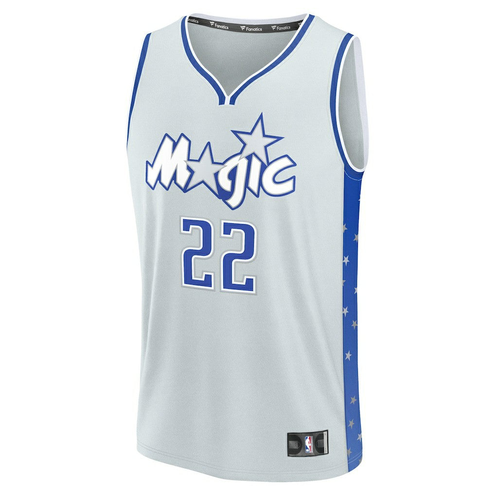 Silver Franz Wagner Orlando Magic Youth 2025/26 City Edition Fast Break Jersey | NBA