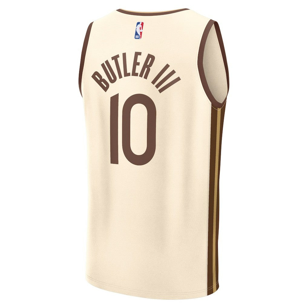 Tan Jimmy Butler III Golden State Warriors Youth 2025/26 City Edition Fast Break Jersey sale | NBA