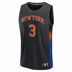 Black Josh Hart New York Knicks Fast Break Jersey | NBA