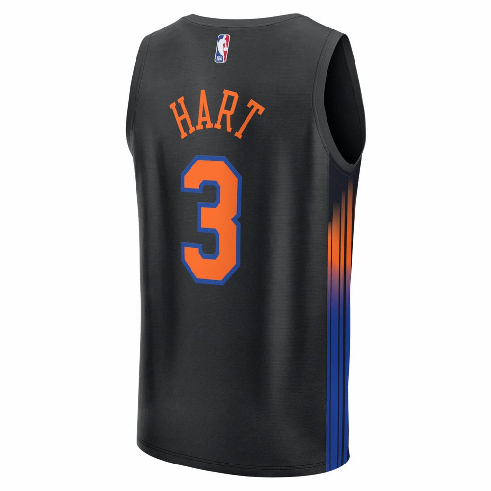 Black Josh Hart New York Knicks Fast Break Jersey | NBA