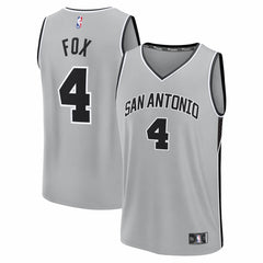 Silver De'Aaron Fox San Antonio Spurs Youth Fast Break Jersey | NBA