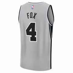 Silver De'Aaron Fox San Antonio Spurs Youth Fast Break Jersey | NBA