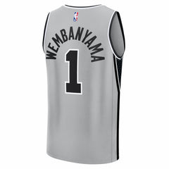 Silver Victor Wembanyama San Antonio Spurs Youth Fast Break Jersey | NBA