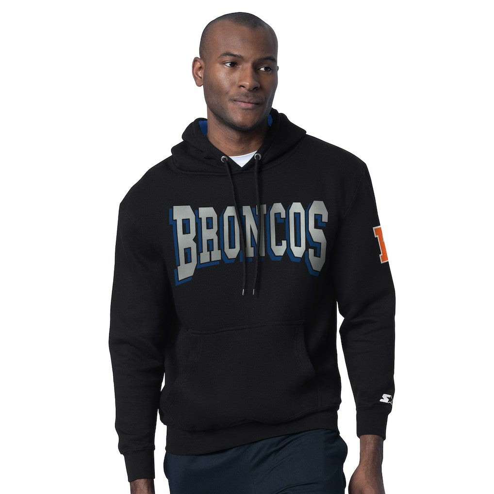 Denver Broncos Starter Thursday Night Gridiron Hoodie with Vintage Logo | NFL US
