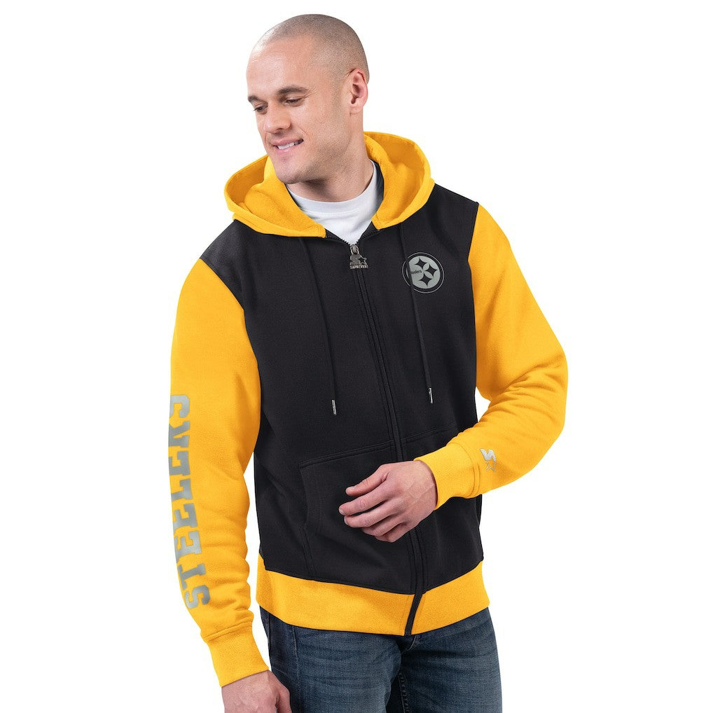 Pittsburgh Steelers Starter Thursday Night Gridiron Full-Zip Hoodie | NFL New