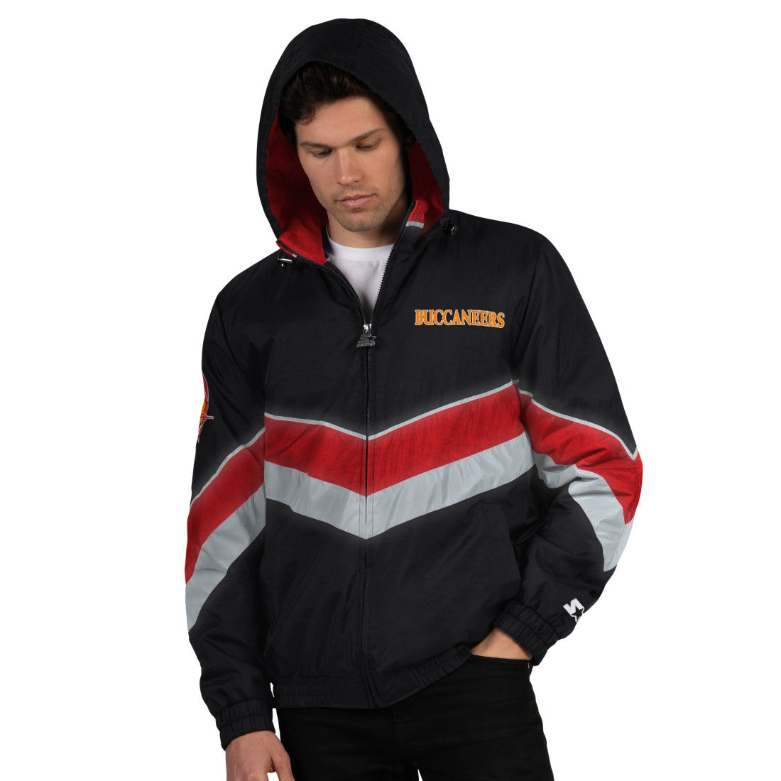 Tampa Bay Buccaneers Starter Thursday Night Gridiron Vintage Logo Full-Zip Hoodie | NFL Near me