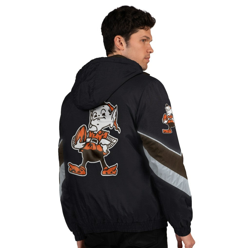 Cleveland Browns Starter Thursday Night Gridiron Vintage Logo Full-Zip Hoodie | NFL Hot