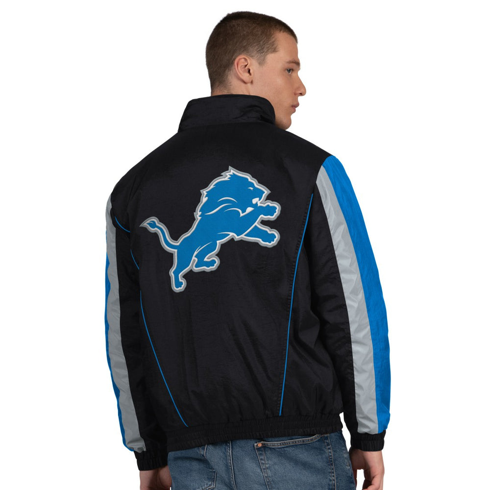 Detroit Lions Starter Thursday Night Gridiron Half-Zip Jacket | NFL On sale