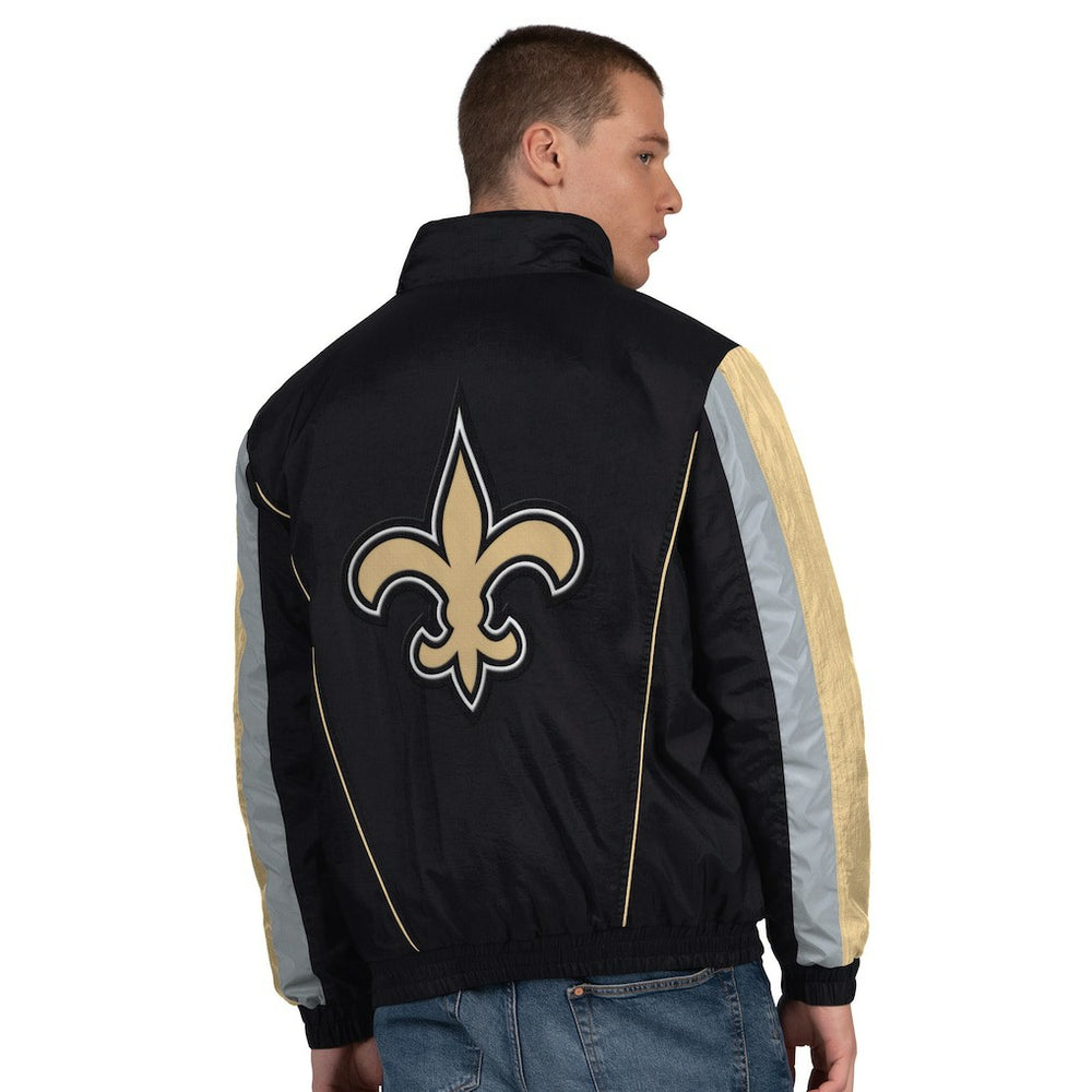 New Orleans Saints Starter Thursday Night Gridiron Half-Zip Jacket | NFL On sale