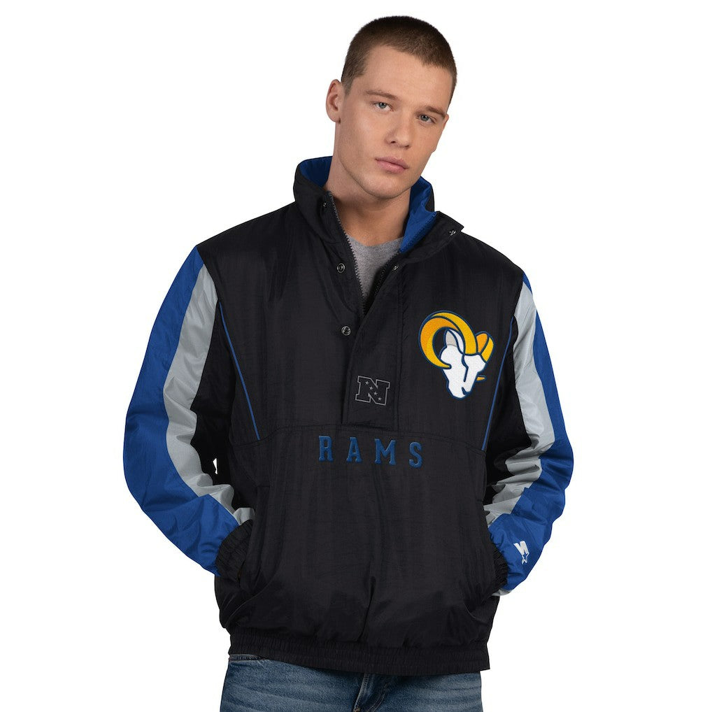 Los Angeles Rams Starter Thursday Night Gridiron Half-Zip Jacket | NFL Hot