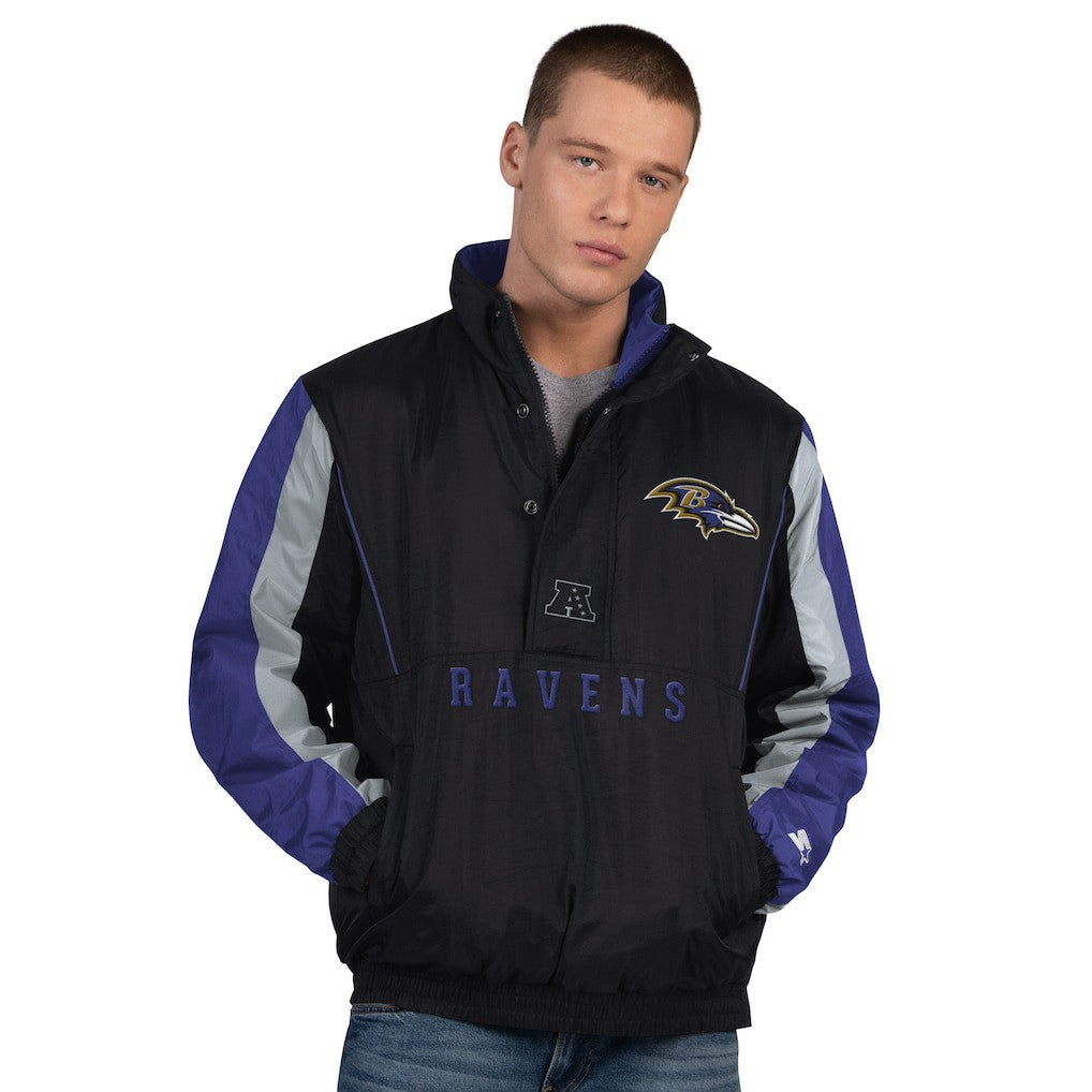 Baltimore Ravens Starter Thursday Night Gridiron Half-Zip Jacket | NFL Near me