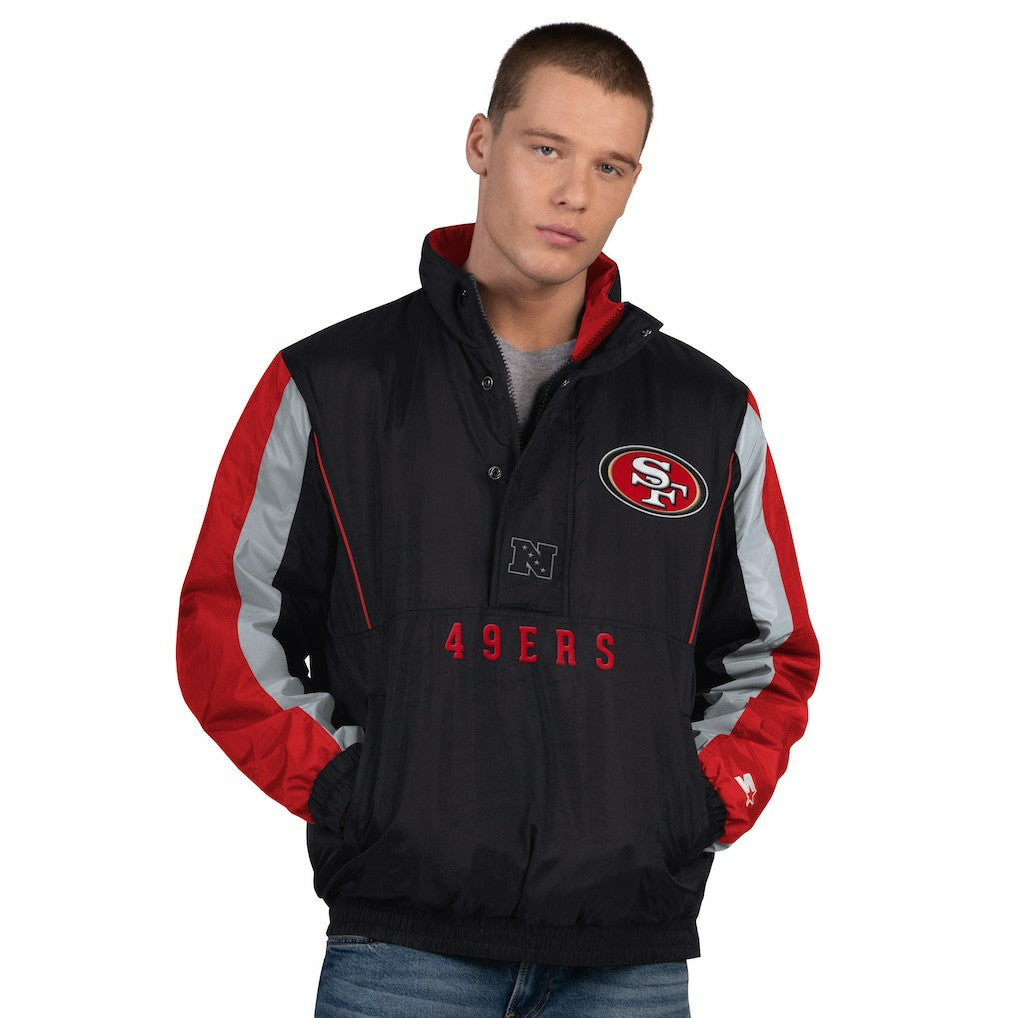 San Francisco 49ers Starter Thursday Night Gridiron Half-Zip Jacket | NFL New