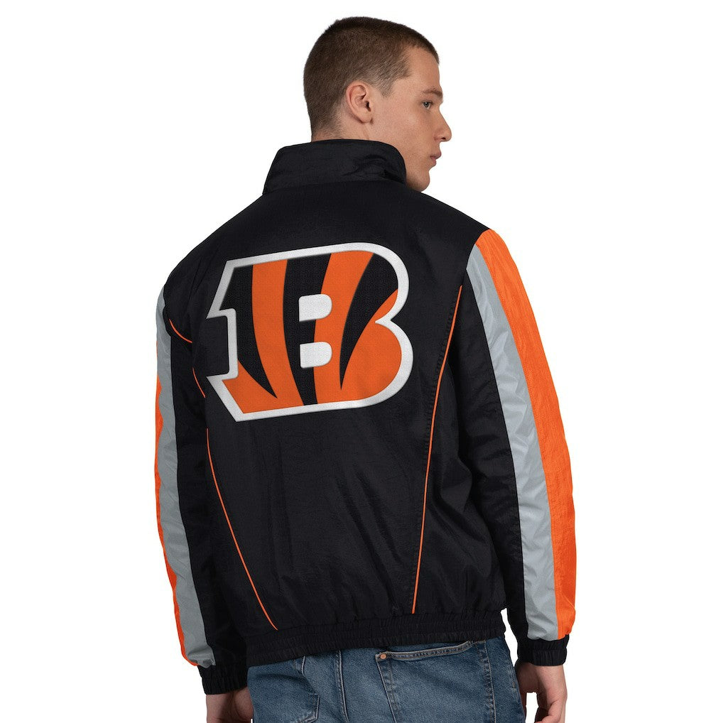 Cincinnati Bengals Starter Thursday Night Gridiron Half-Zip Jacket | NFL US