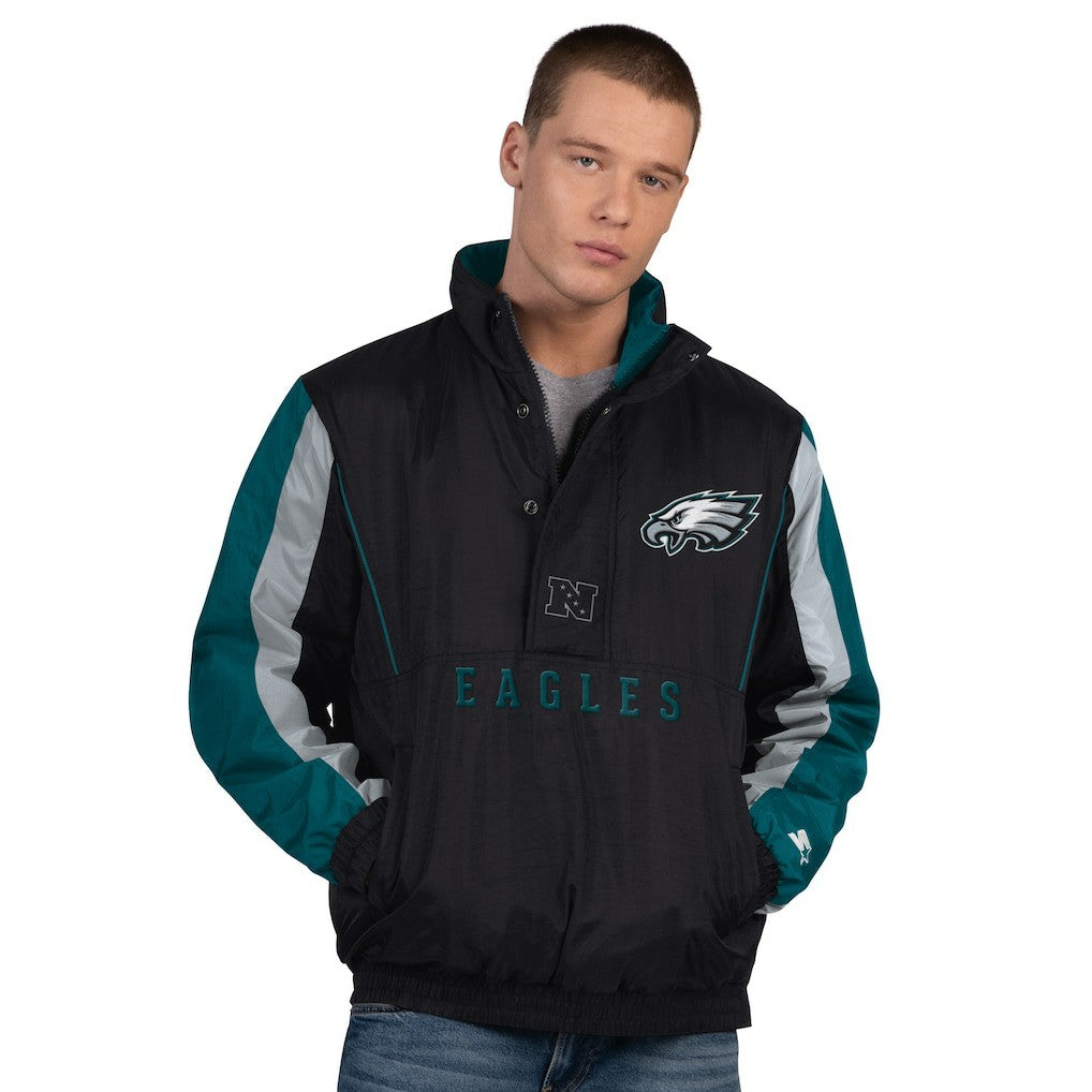 Philadelphia Eagles Starter Thursday Night Gridiron Half-Zip Jacket | NFL US