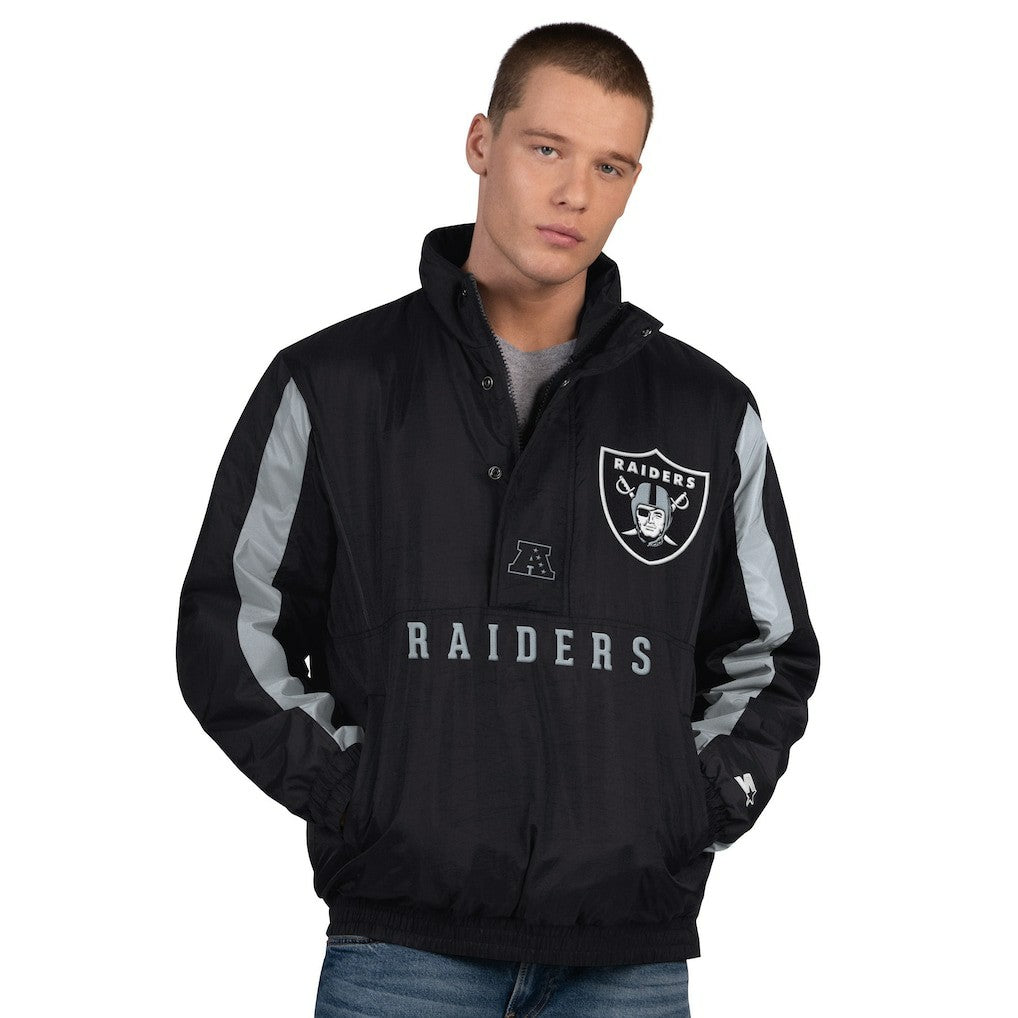 Las Vegas Raiders Starter Thursday Night Gridiron Half-Zip Jacket | NFL US