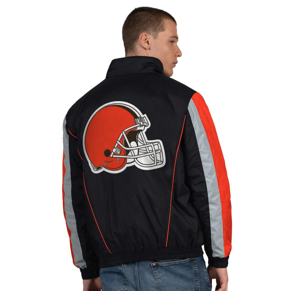 Cleveland Browns Starter Thursday Night Gridiron Half-Zip Jacket | NFL Hot