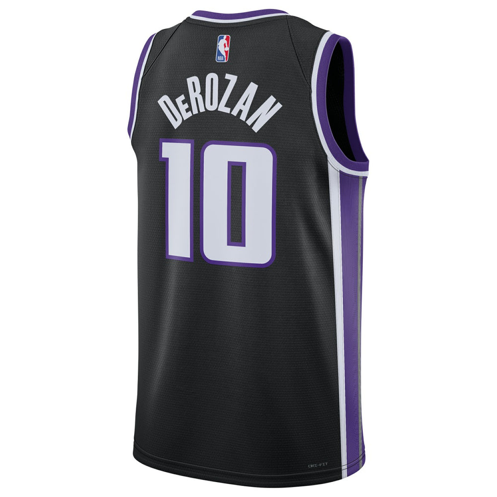 Black DeMar DeRozan Sacramento Kings Unisex Swingman Player Jersey | NBA