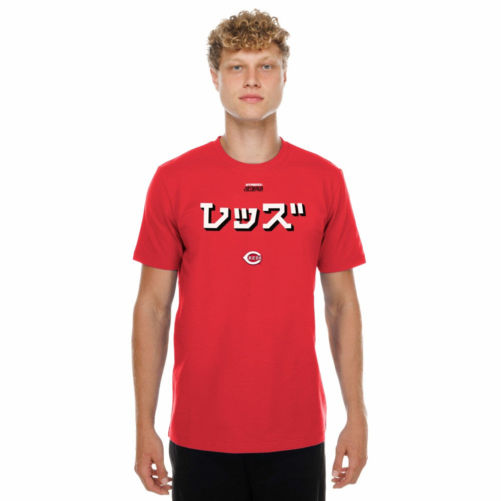 Cincinnati Reds New Era x Hyperfly T-Shirt - MLB T-shirts