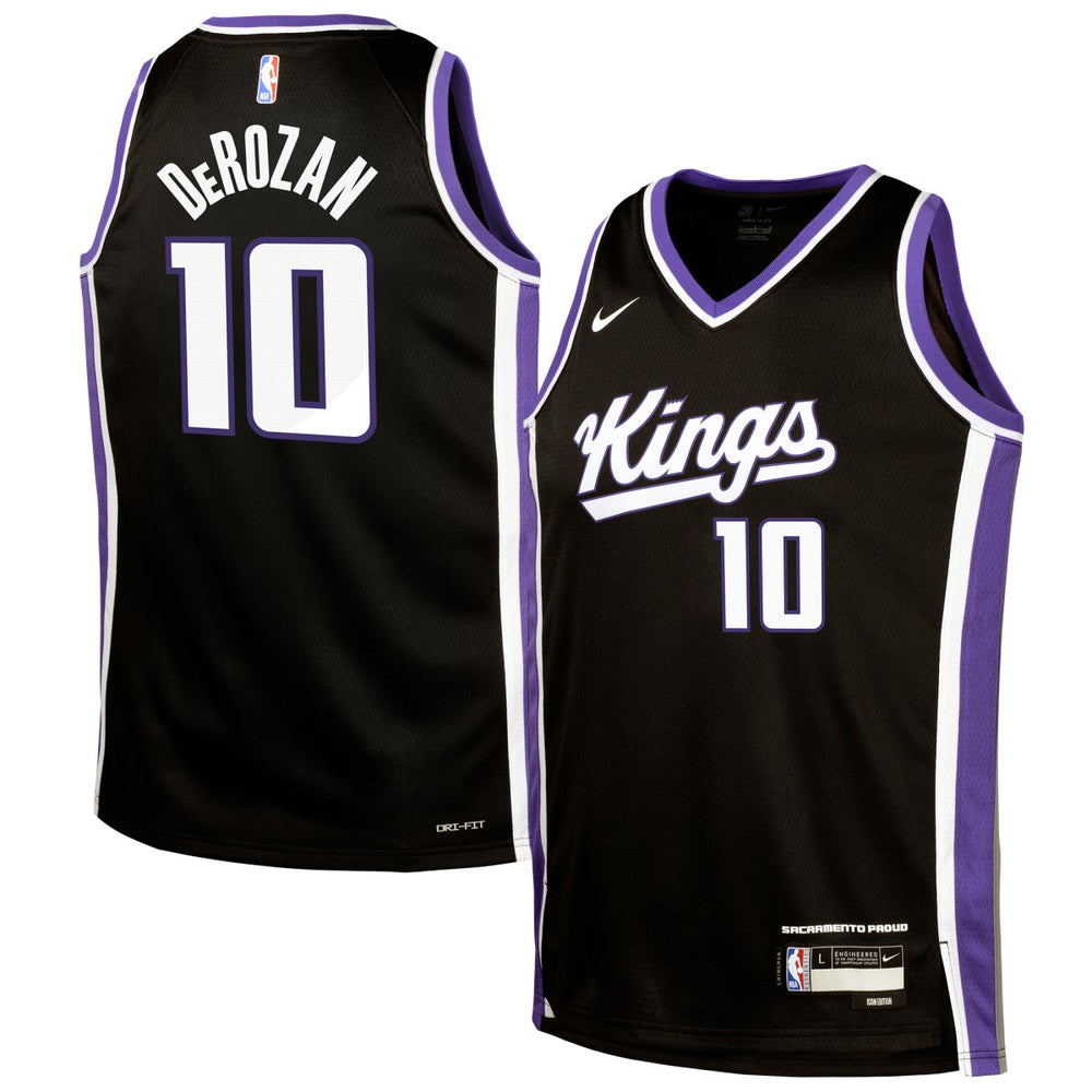 Black DeMar DeRozan Sacramento Kings Youth Swingman Jersey | NBA