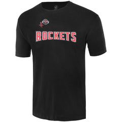 Black Houston Rockets FISLL Unisex Oversize Logo T-Shirt | NBA