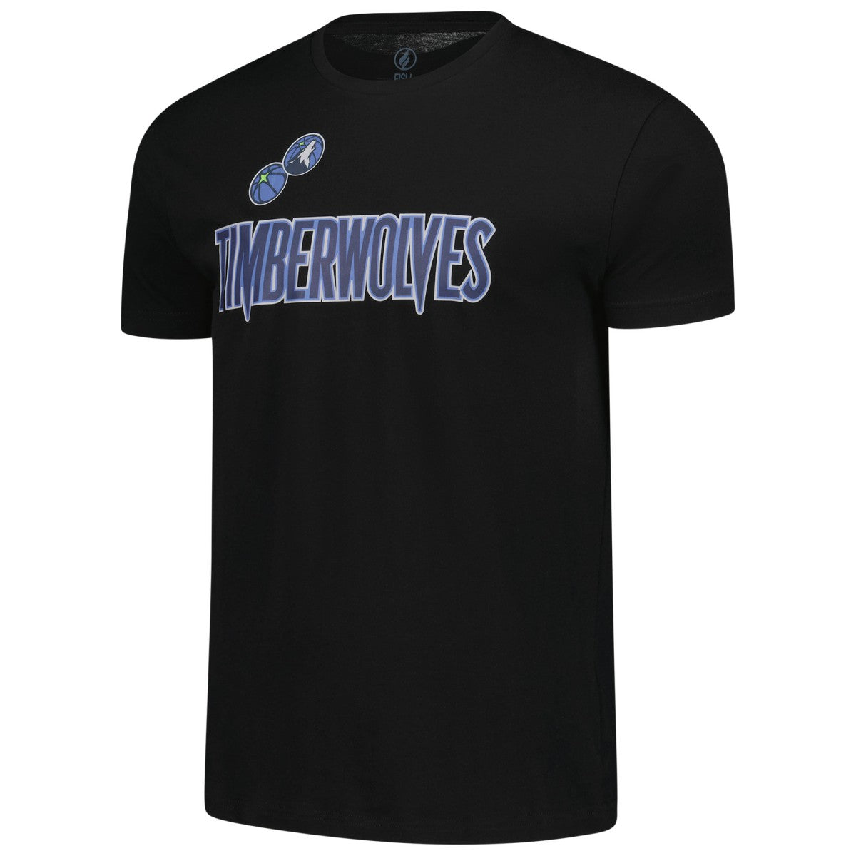 Black Minnesota Timberwolves FISLL Unisex Oversize Logo T-Shirt | NBA