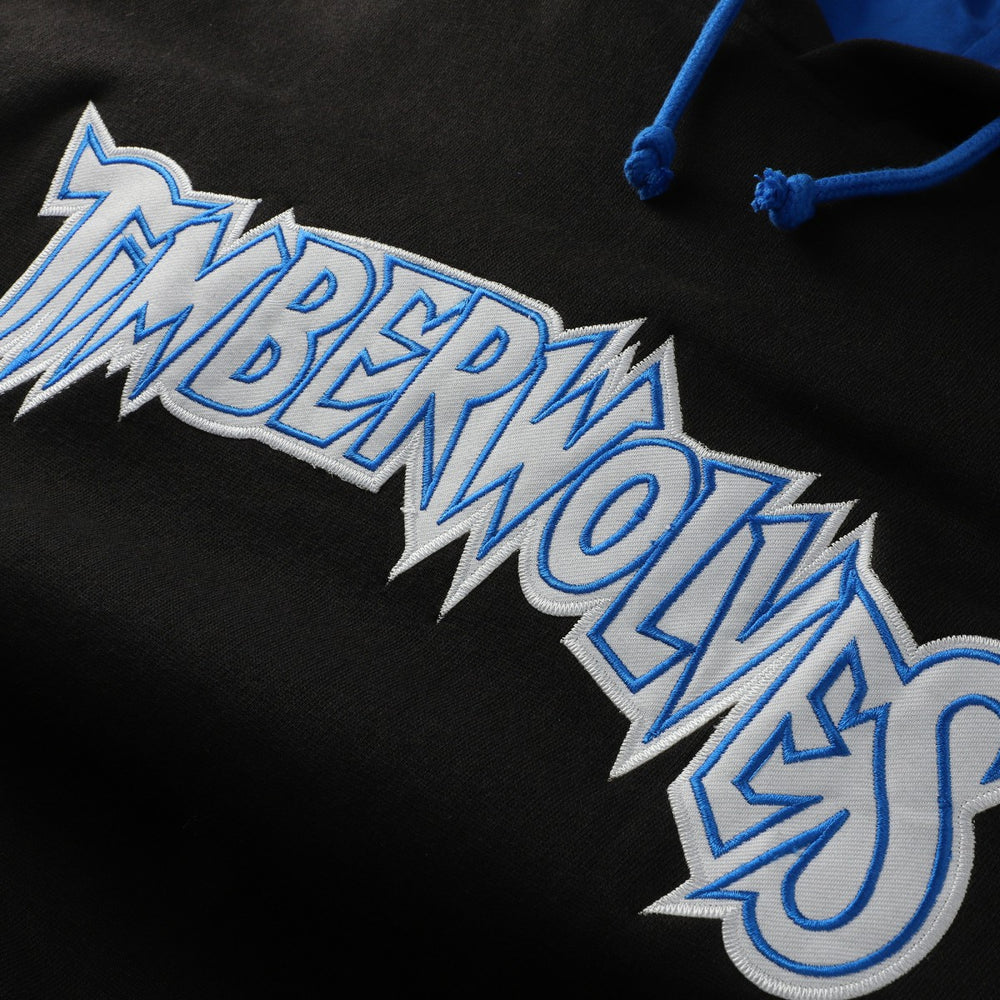 Black Minnesota Timberwolves Hardwood Classics Big & Tall Hoodie | NBA