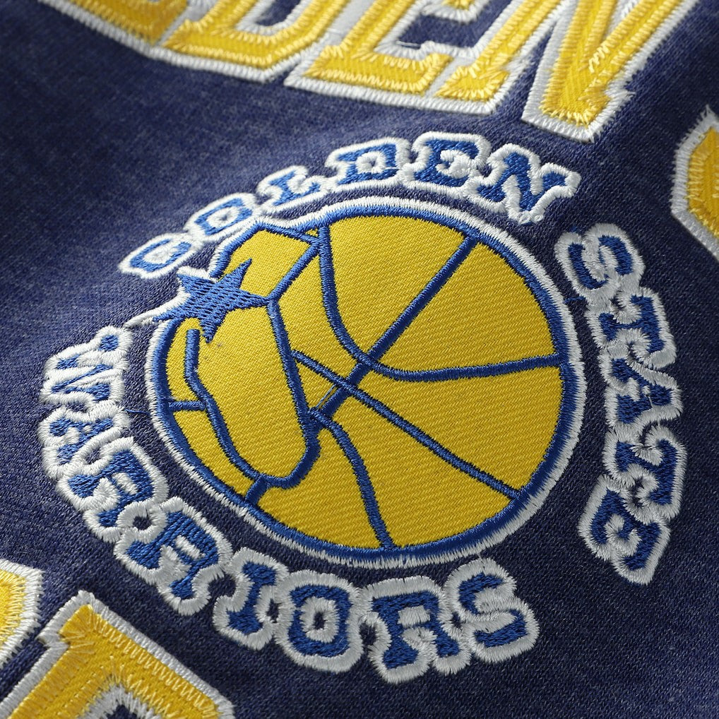 Heather Royal Golden State Warriors Hardwood Classics Big & Tall Crewneck Sweatshirt sale | NBA